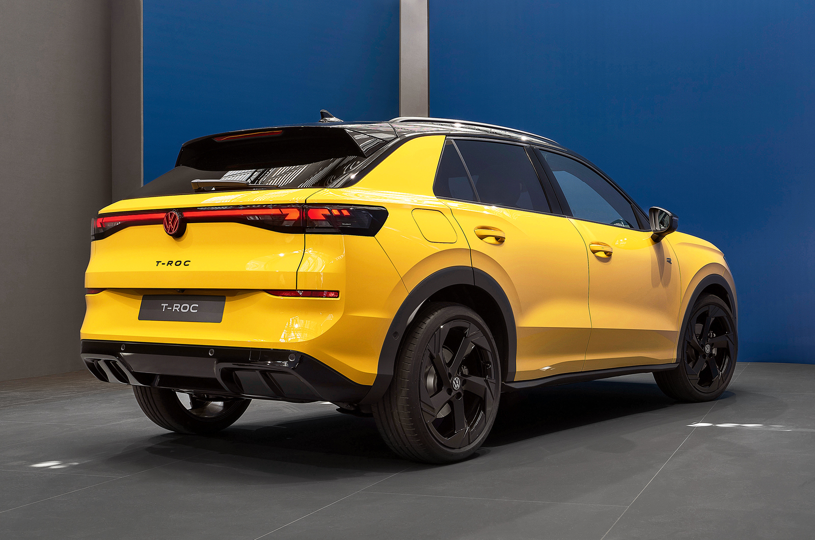 2026 Volkswagen T-Roc rear studio
