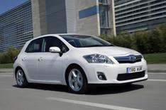 Toyota Auris Hybrid driven