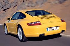 Pensioner rolls into Porsche showroom