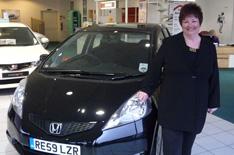 Honda Jazz: winner collects car