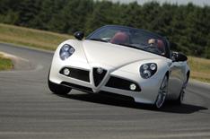 Alfa Romeo 8C Spider: driven