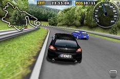 VW Scirocco iPhone racing app