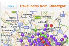 Free live traffic info for iPhone