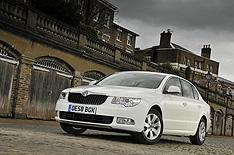 Skoda Superb Greenline driven