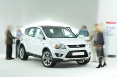 Reader test team meets the Kuga
