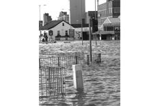 What if I drive into flood water?