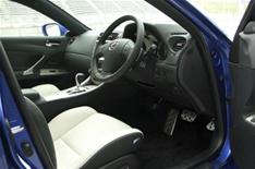Inside the car