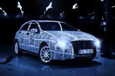Mercedes A-Class 2012 on video