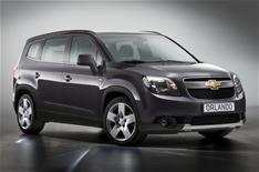 Chevrolet Orlando at Paris motor show