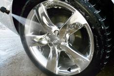 Brighter alloy wheels for Audi A6