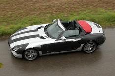 Soft-top Mercedes SLS spied