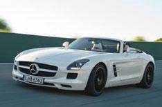 Mercedes SLS AMG Roadster unveiled