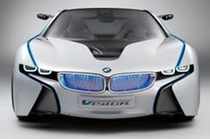 BMW Vision hybrid concept on show