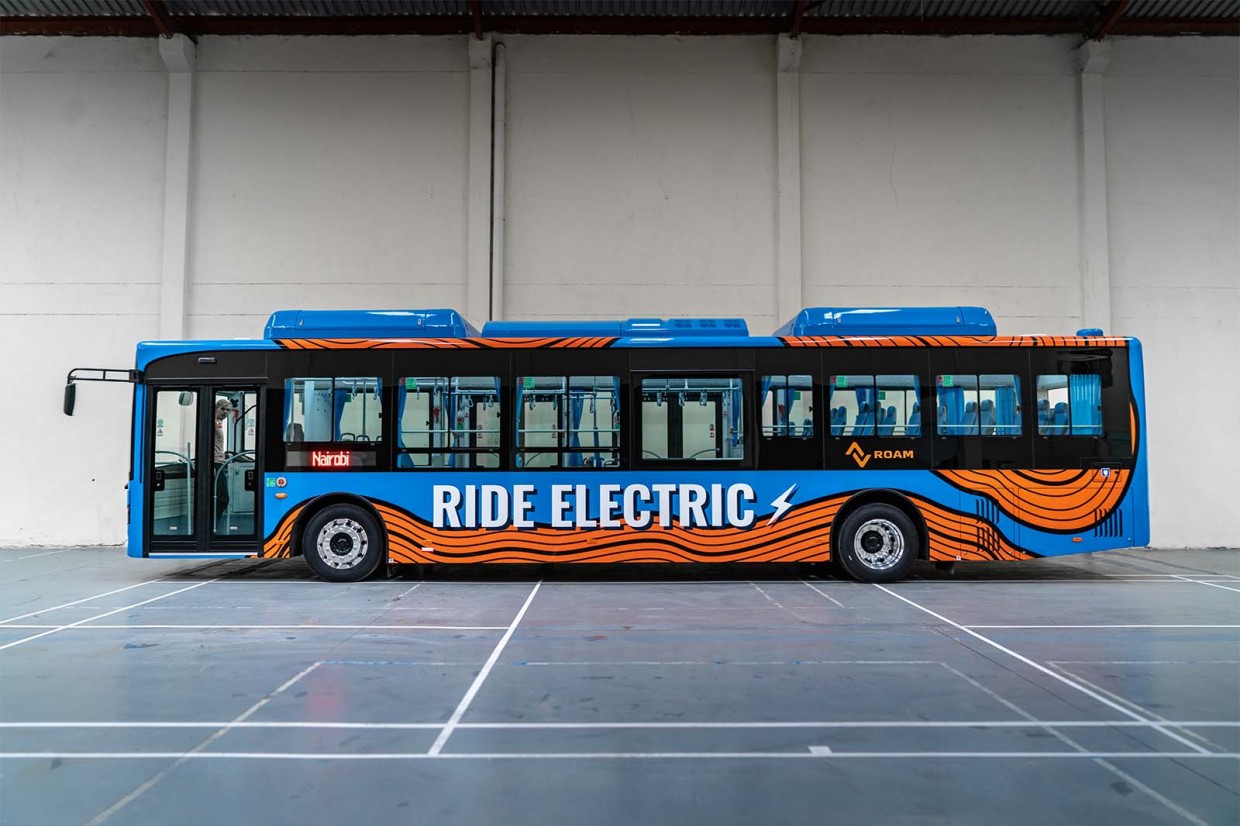 Kenyan electric mass transit bus 