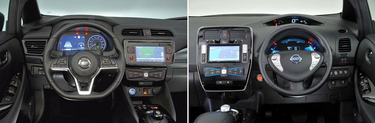 Nissan Leaf: new vs old compared