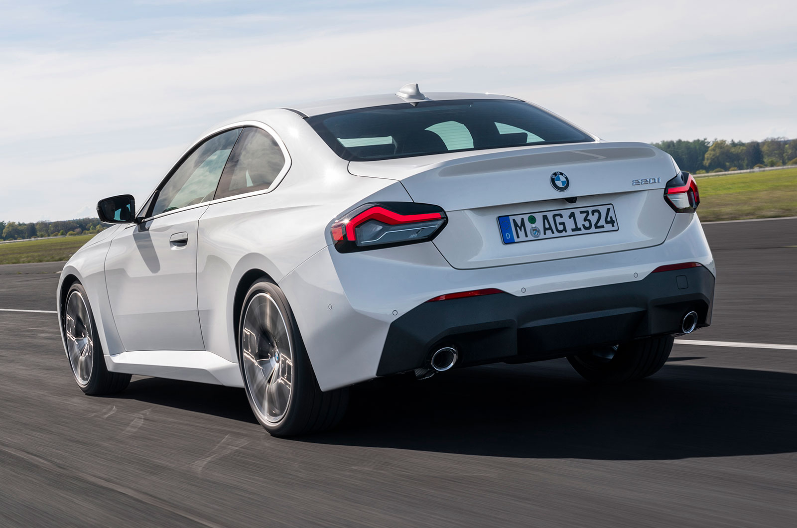 2021 BMW 2 Series Coupe rear