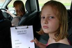 Kids embarrassed by parents' cars