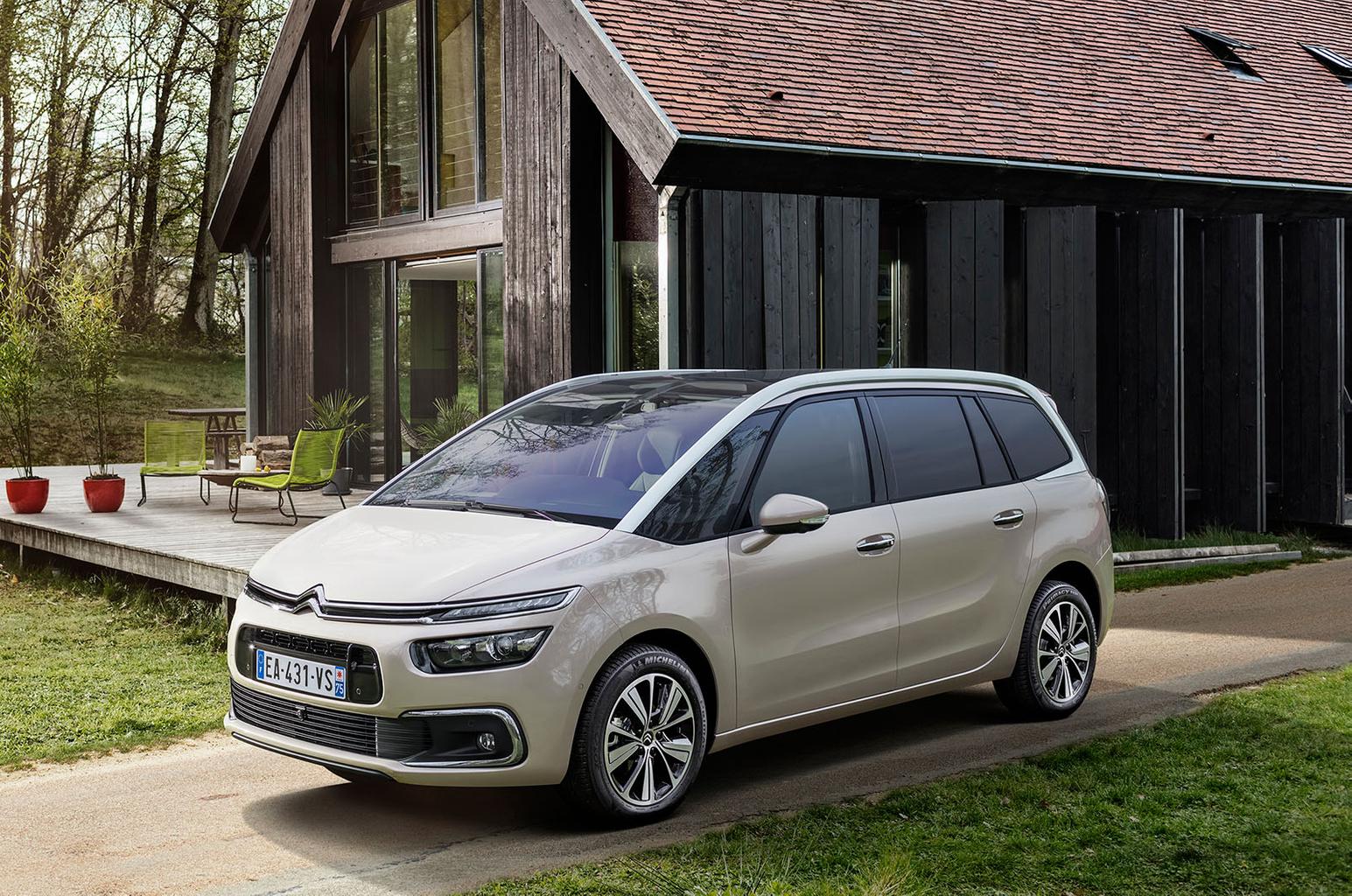 Facelifted Citroën C4 Picasso and Grand C4 Picasso to go on sale next month