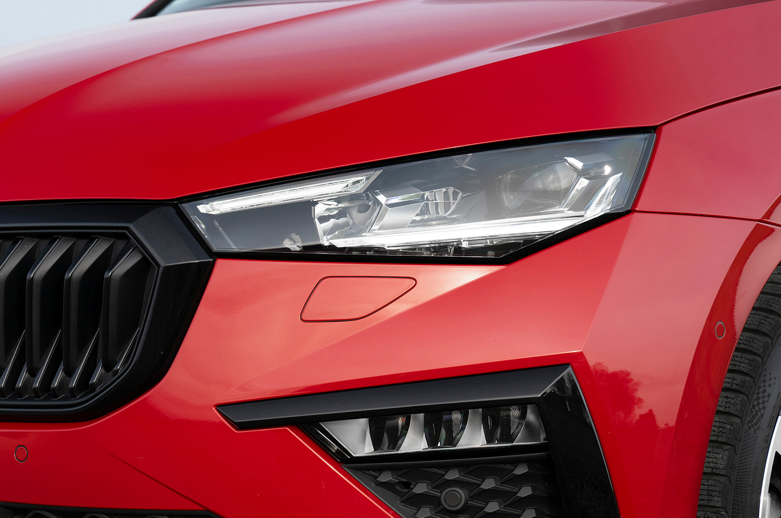 Skoda Scala LED headlight