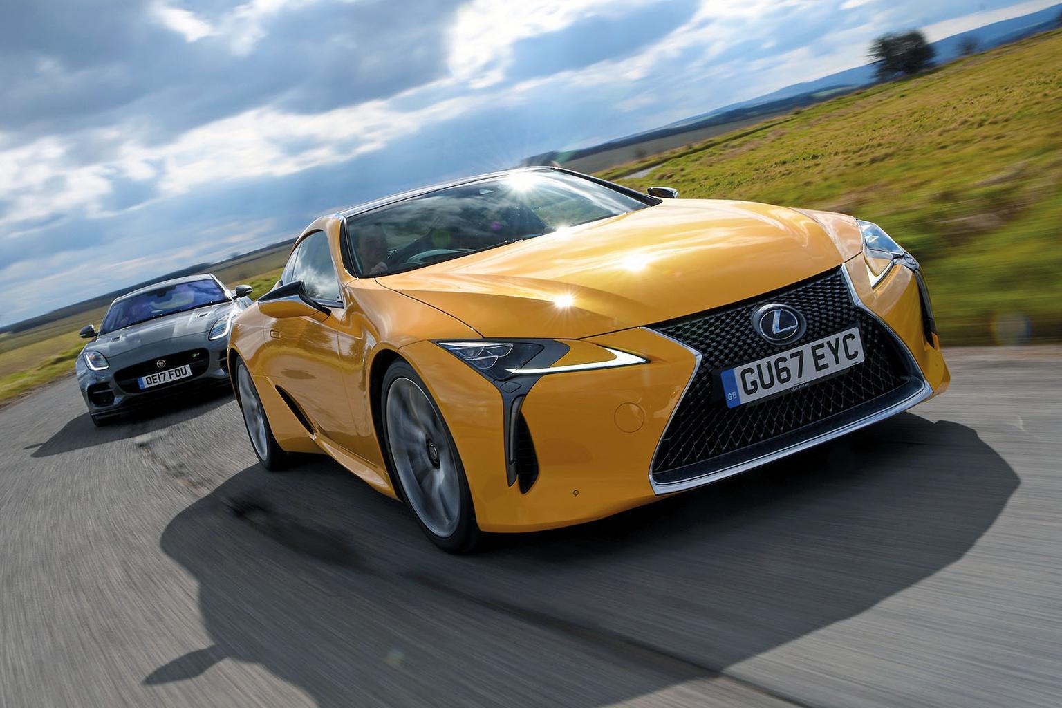New Lexus LC vs Jaguar F-Type