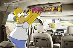 Doh! The Simpsons and Renault team up