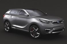Ssangyong SIV-1 crossover concept