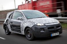 Vauxhall Adam name and photos revealed