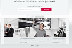 Audi servicing moves online