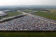Honda mothballs thousands of cars
