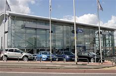 New UK car sales slump