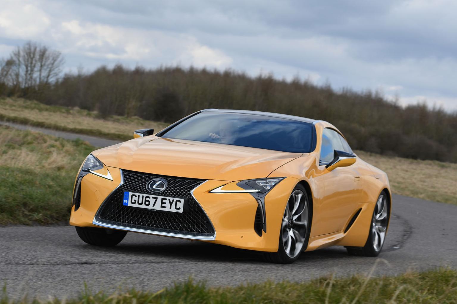 New Lexus LC vs Jaguar F-Type