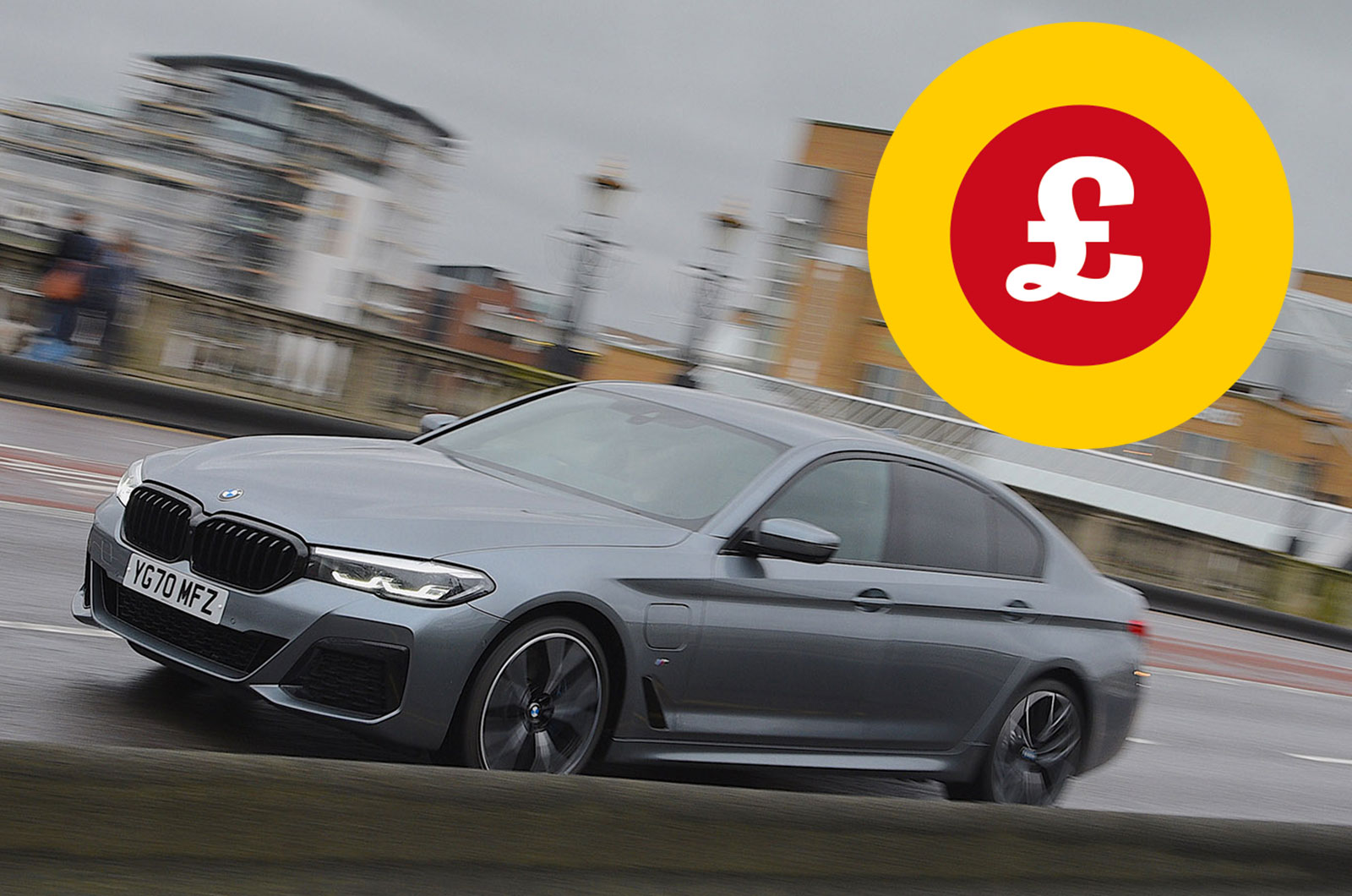 BMW 5 Series with Target Price logo
