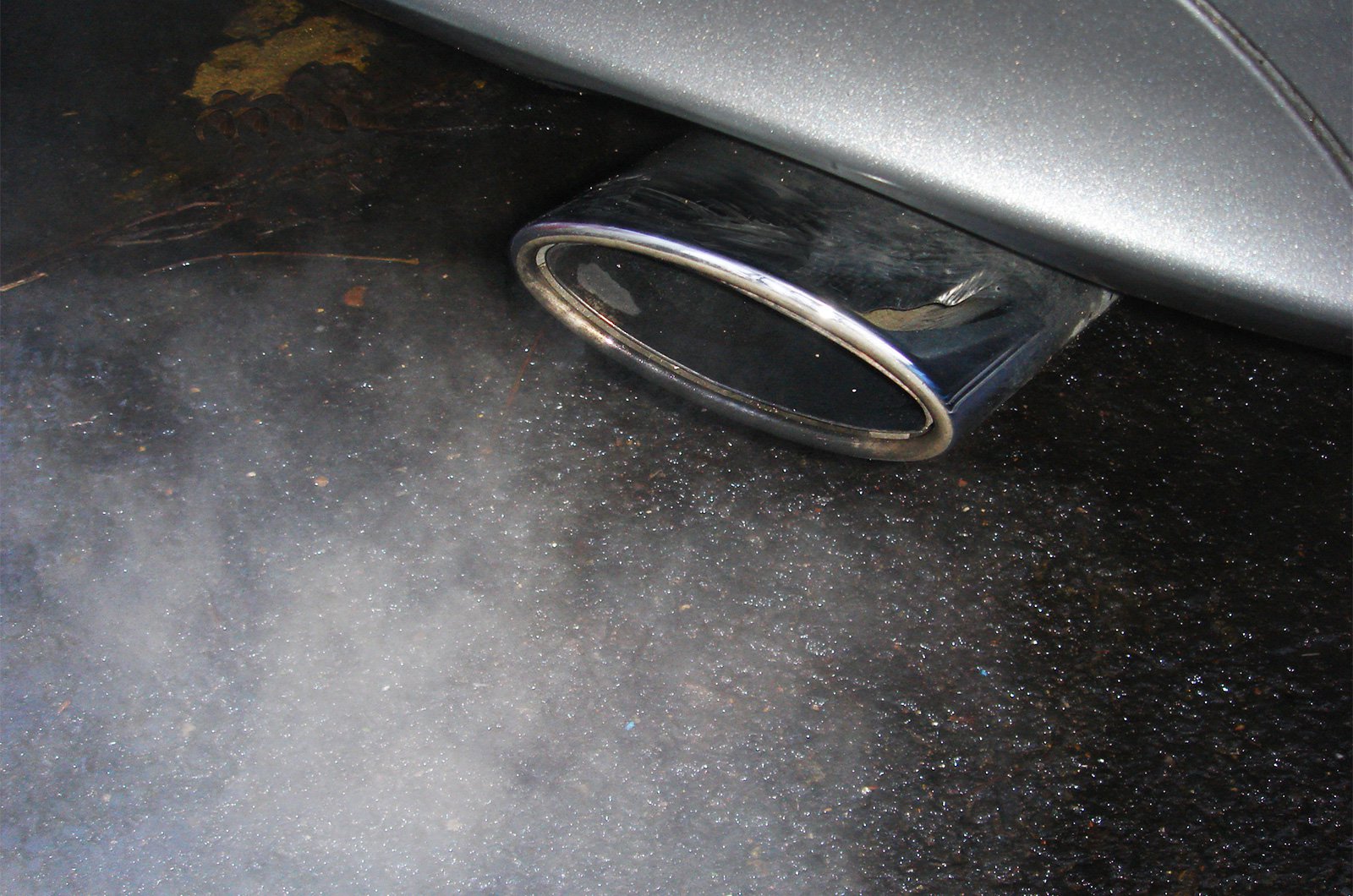 Exhaust fumes
