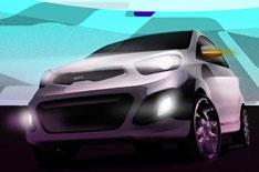 Kia reveals new Picanto sketches
