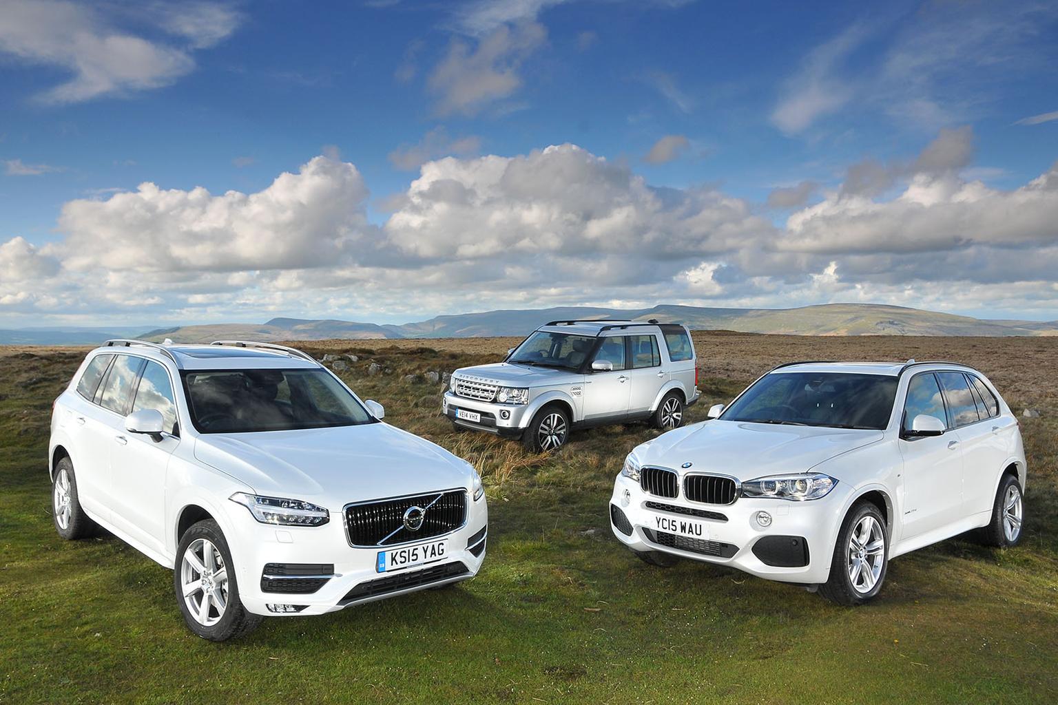 Volvo XC90 vs BMW X5 vs Land Rover Discovery