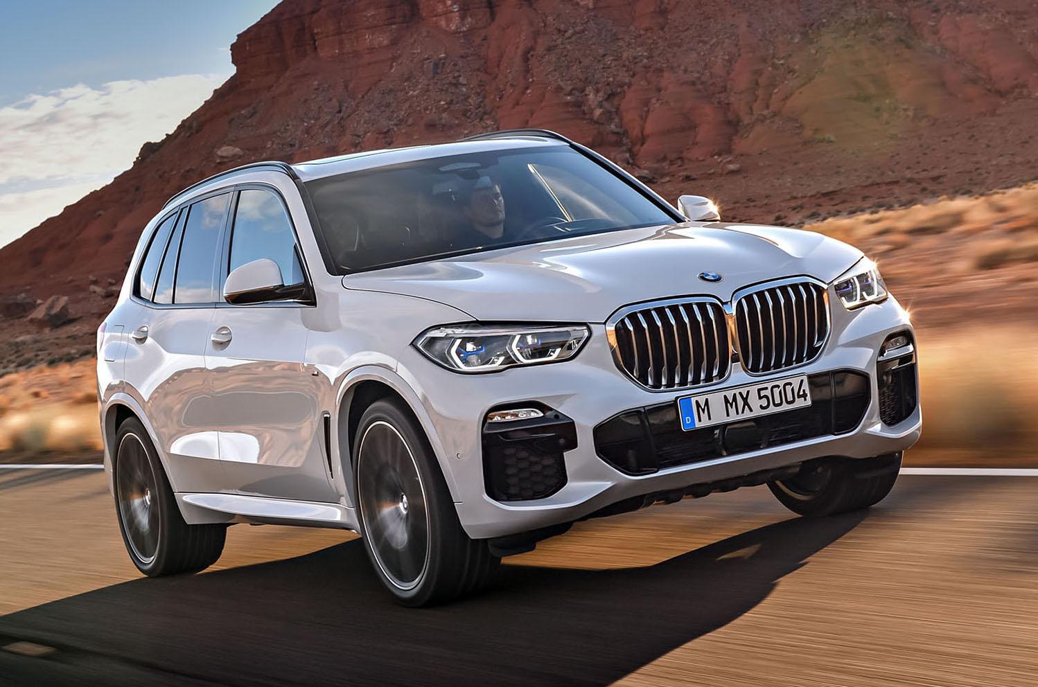 2018 BMW X5 front