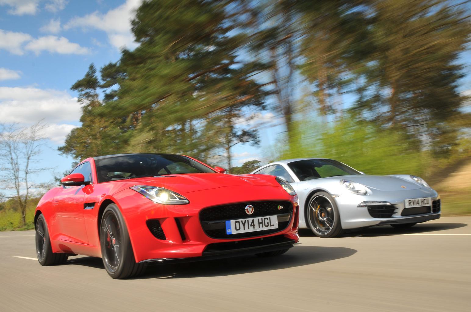 Used test: Jaguar F-Type Coupe vs Porsche 911 – three years on