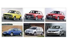 New VW Golf: Famous previous five