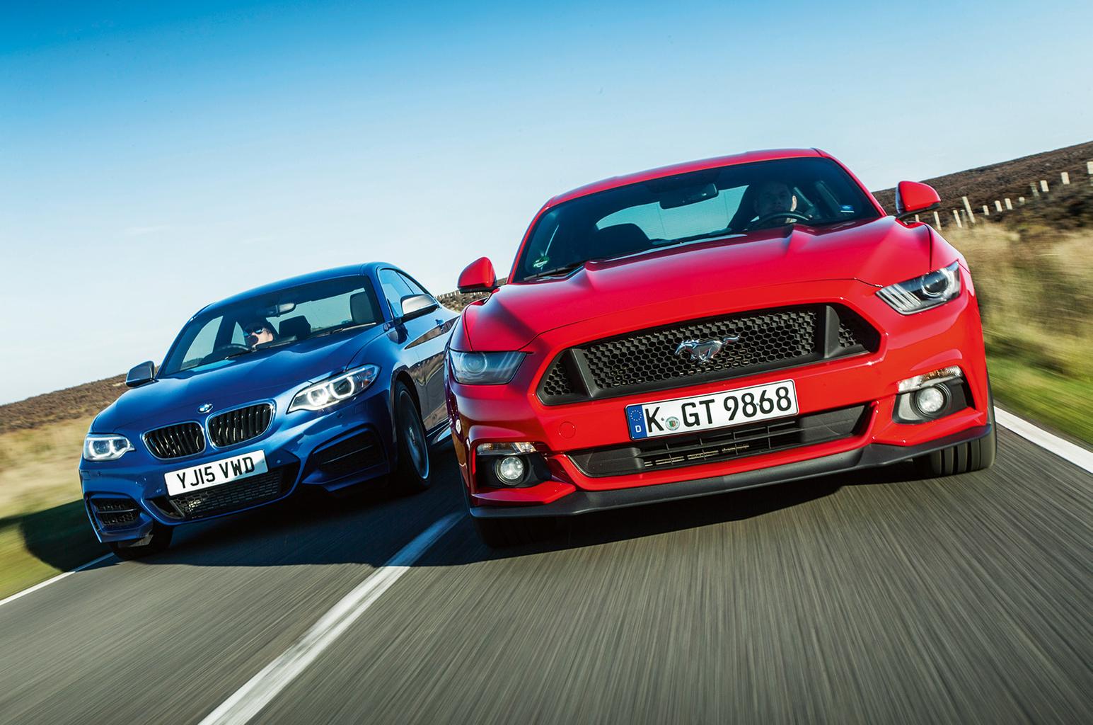 Used test: BMW M235i vs Ford Mustang