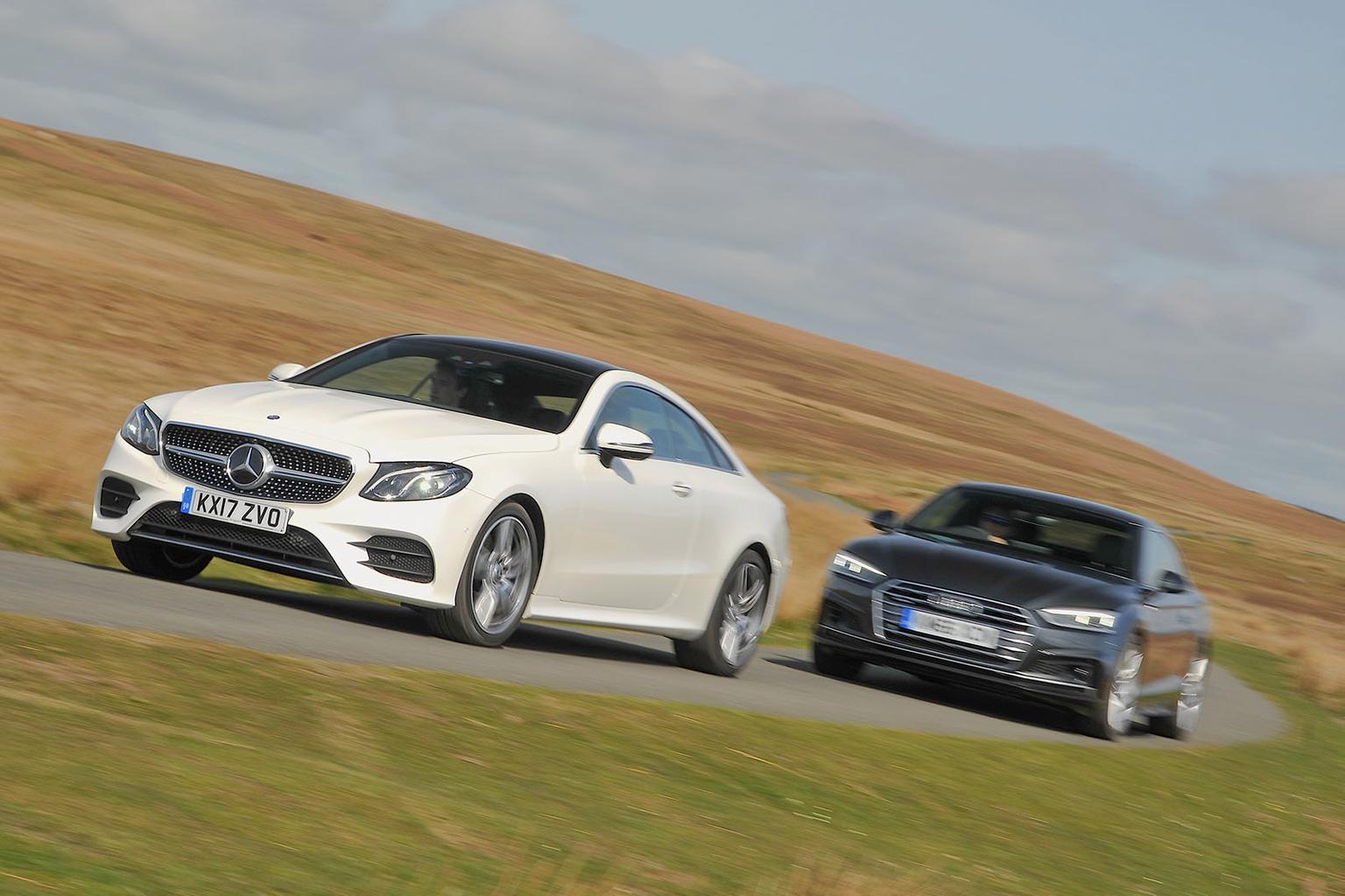 New Audi A5 Coupe vs new Mercedes E-Class Coupe