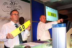 Man buys '6 0' registration for 100k