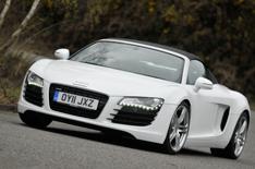 Audi R8 Spyder V8 driven