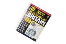 4th AA 2008 Road Atlas Britain 14.99