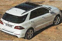 Mercedes M-Class photos leaked
