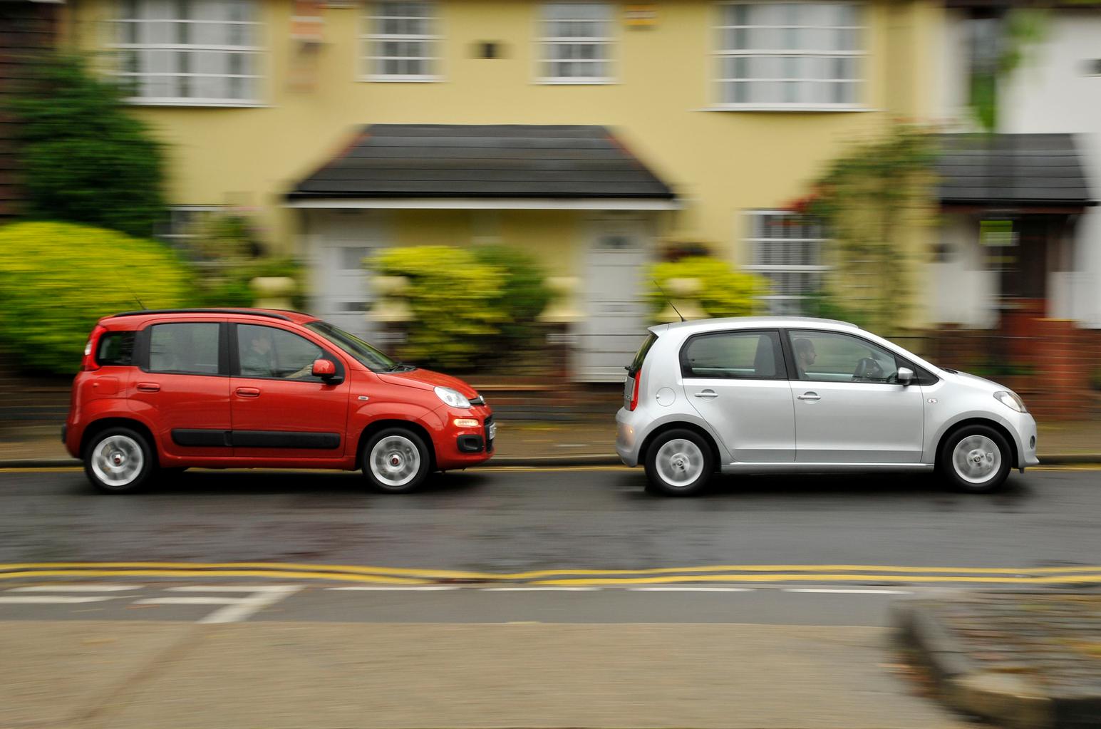 Used test – clever city cars: Fiat Panda vs Skoda Citigo