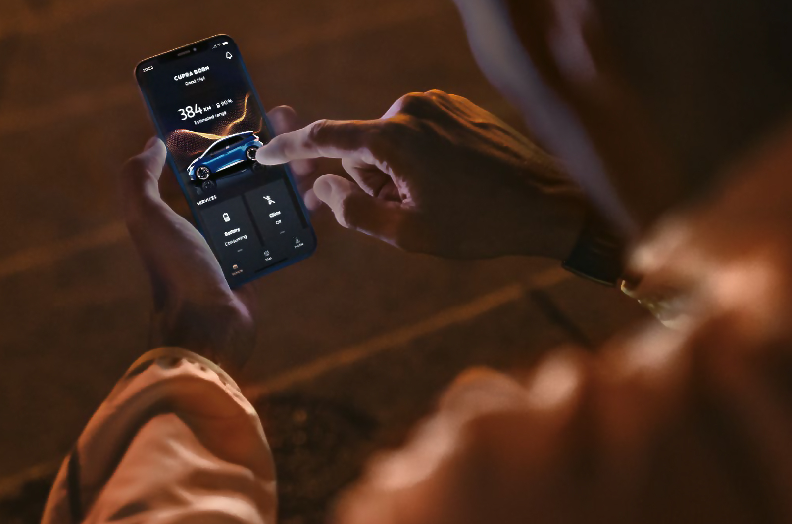 MyCUPRA smartphone app