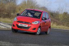 Hyundai i10 face-lift driven