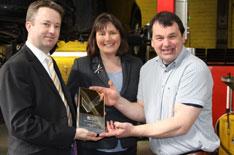 Tewkesbury garage wins Golden Garage