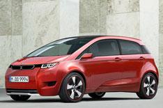 Electric BMW takes shape
