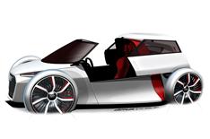Radical Audi concept car at Frankfurt